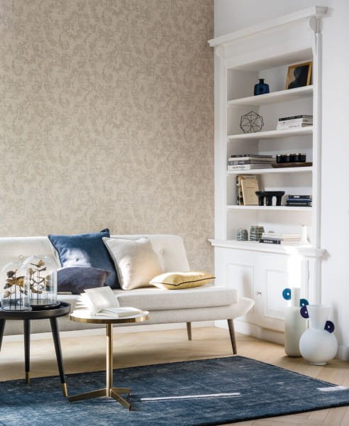 Casamance 70620147 Amboise Clerans - tapeta imitująca płótno