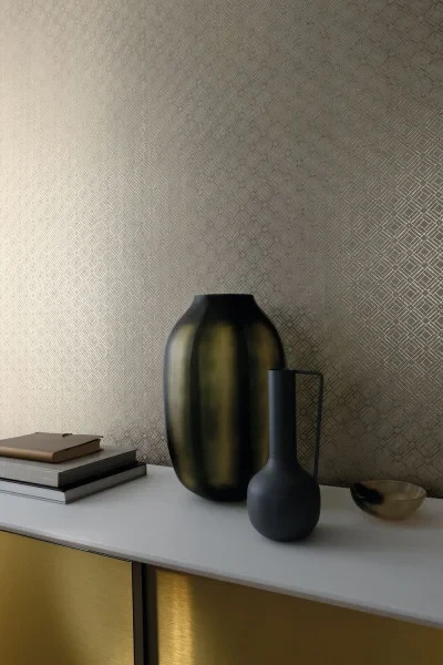 Casamance 70740160 Louxor Kheops - tapeta geometryczna