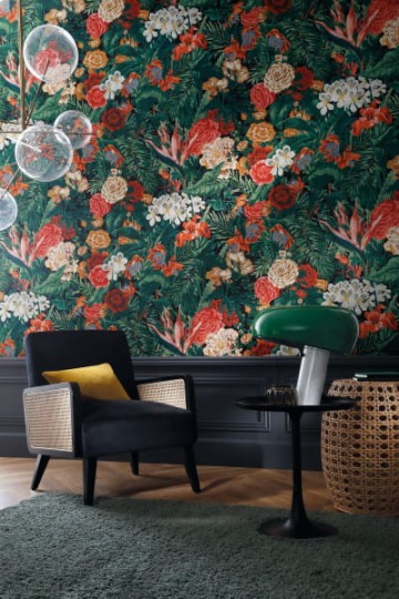 Casamance 70671740 Bagatelle Eglantyne - tapeta roślinna