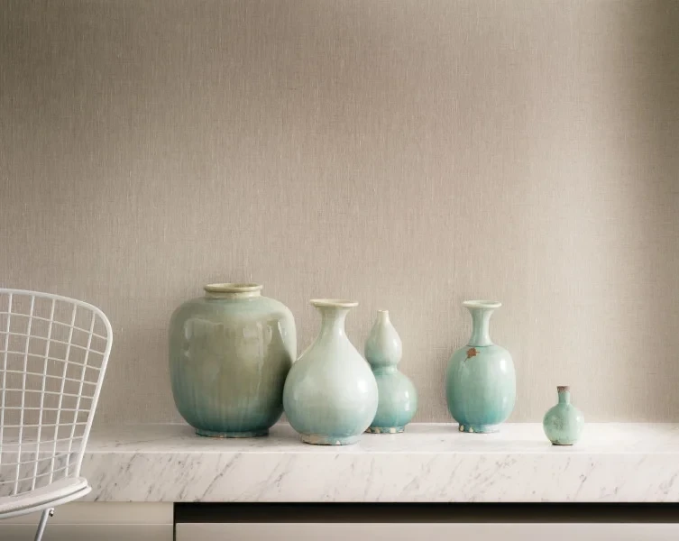 Casamance 70540222 Naturals Elara - tapeta imitująca płótno