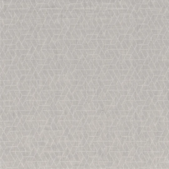 Casamance 70570364 Naturals Papilio - tapeta lniana z geometrycznym wzorem