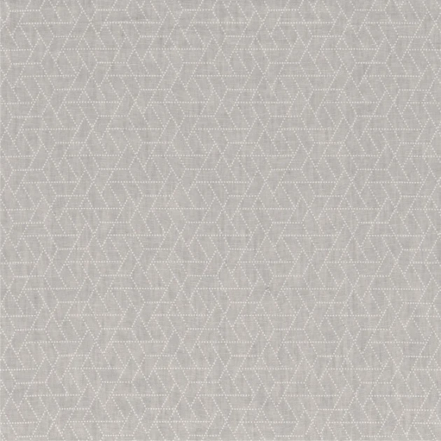 Casamance 70570364 Naturals Papilio - tapeta lniana z geometrycznym wzorem