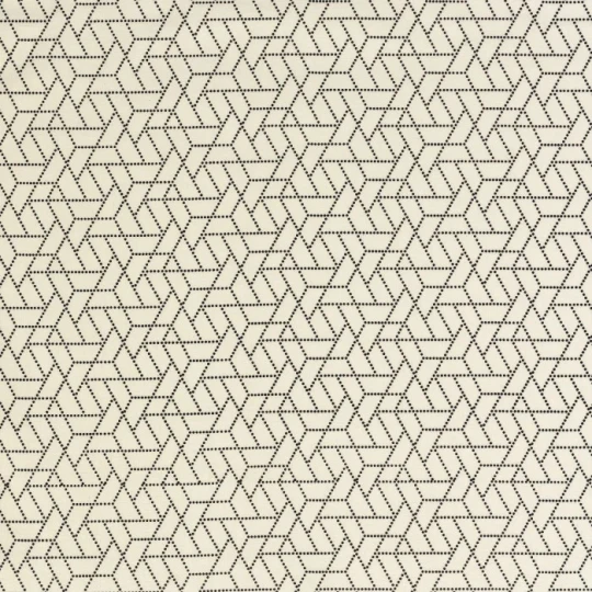 Casamance 70570160 Naturals Papilio - tapeta lniana z geometrycznym wzorem