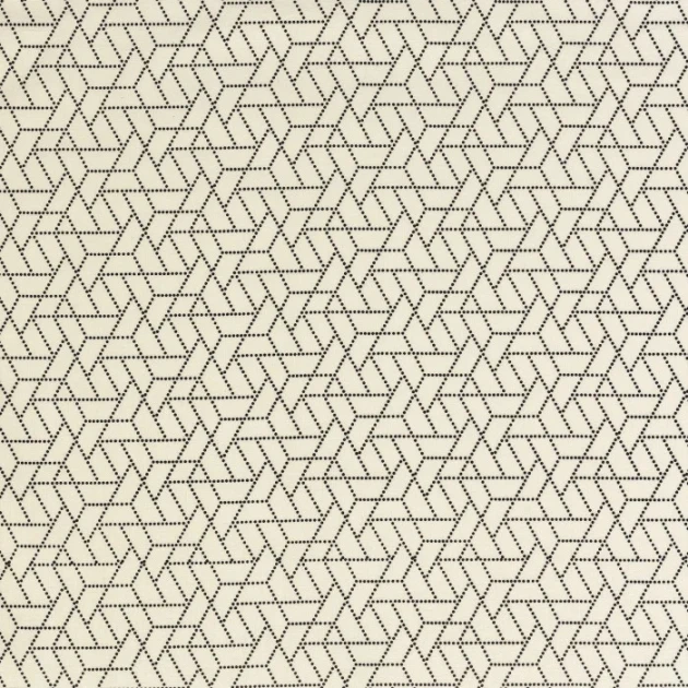 Casamance 70570160 Naturals Papilio - tapeta lniana z geometrycznym wzorem
