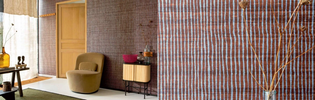 Elitis VP 929 01 Soie changeante Nila - tapeta w pasy