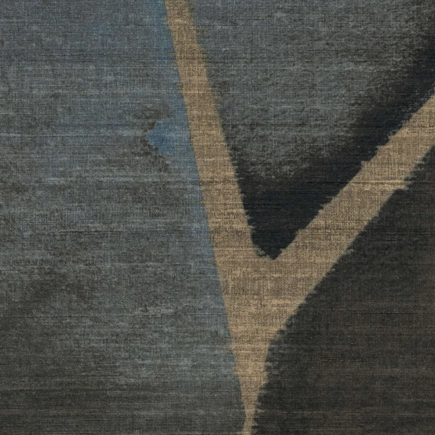 Elitis VP 932 80 Soie changeante Yuzen - tapeta geometryczna