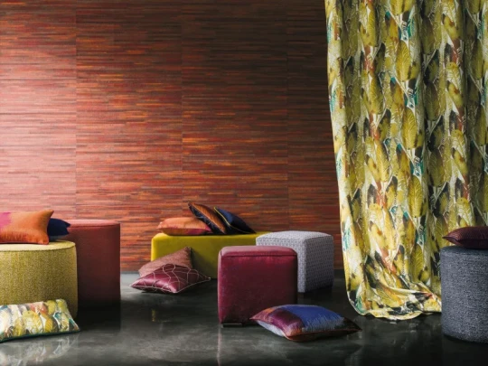 Casamance 70240431 Manado Pao - tapeta w cieniowane pasy