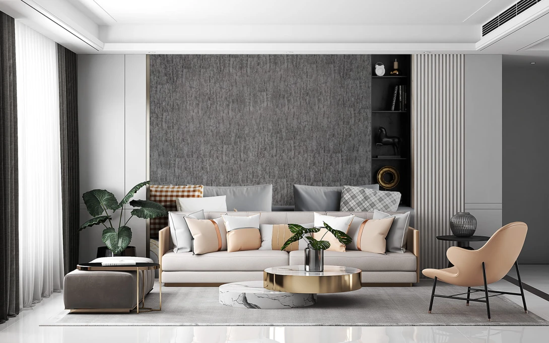 Walltextile V-4 Velvet&Lush - tapeta z tkaniny
