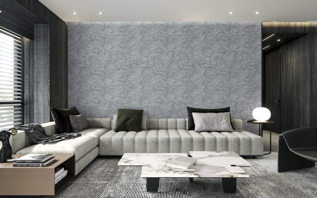 Walltextile 1-5 Ladywall - tapeta w fale