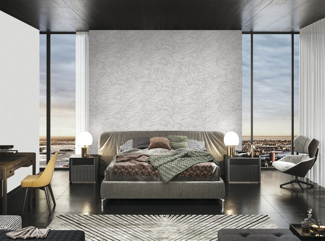 Walltextile 1-6 Ladywall - tapeta w fale