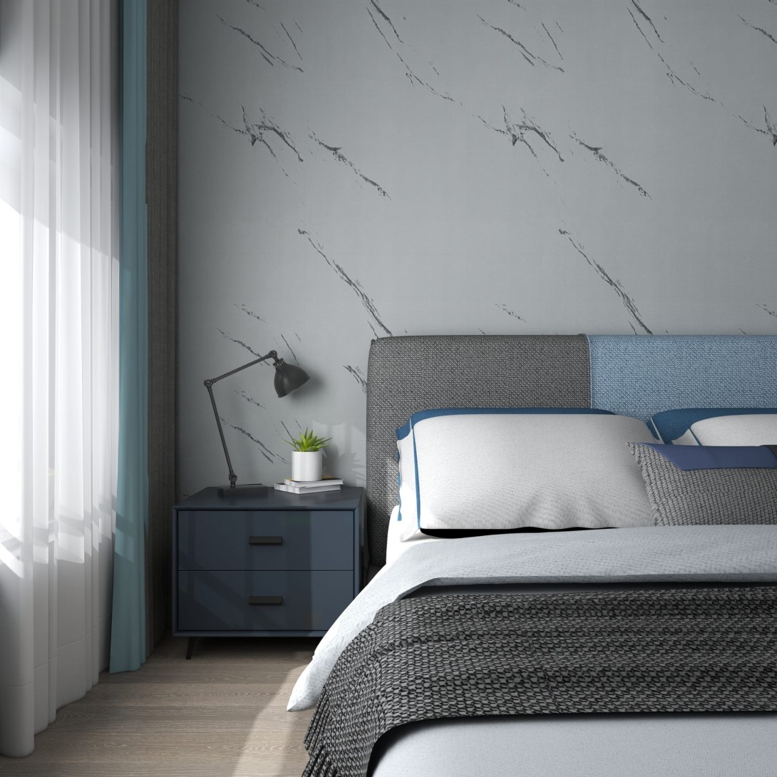 Walltextile 1-17 Ladywall - tapeta jak marmur