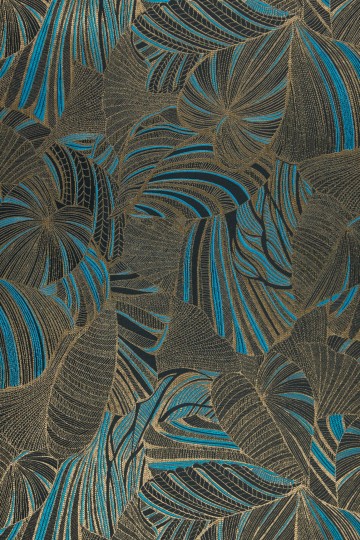 Walltextile 1-58 Ladywall - tapeta w liście monstery