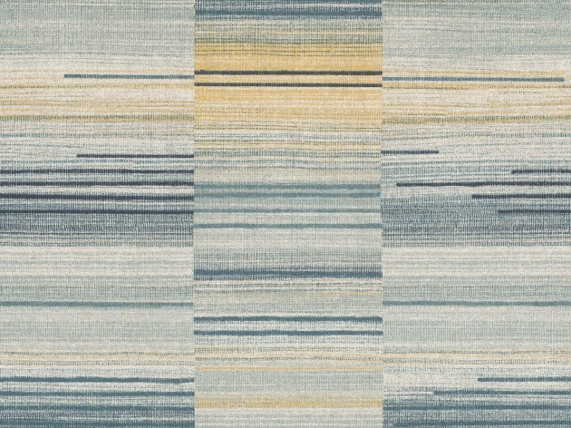 Rasch Textil 302133 Bloomsbury Loom Yellow & Blue - tapeta w kolorowe linie