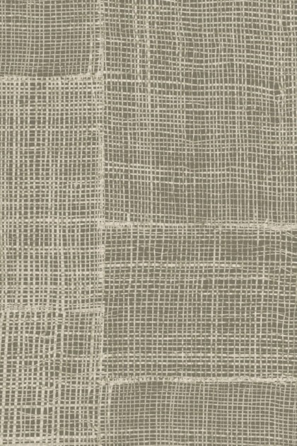 Arte 18921 Essentials Totem Rabane White Silver - tapeta geometryczna imitująca tkaninę