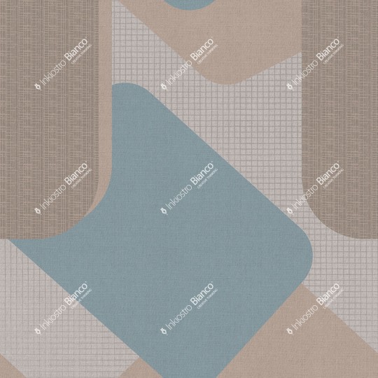 Inkiostro Bianco INKMAII2303 Geometric Landscape Motion - mural geometryczny