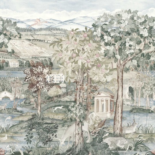 Zoffany 313040 Arcadian Thames Arcadian Thames Mineral - tapeta z krajobrazem