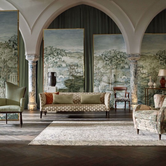 Zoffany 313040 Arcadian Thames Arcadian Thames Mineral - tapeta z krajobrazem