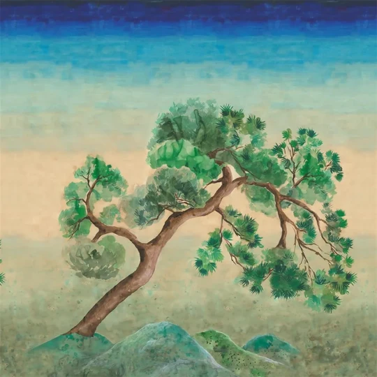 Designers Guild PDG1177/01 Scenes and Murals III Scene D Arbre Elm - tapeta z drzewem