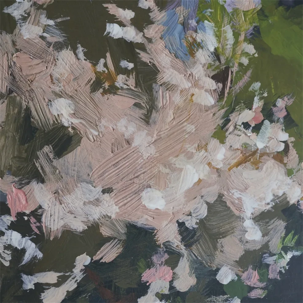 Designers Guild PDG1180/01 Scenes and Murals III Arbre De Printemps Celadon - tapeta z wiosennym krajobrazem