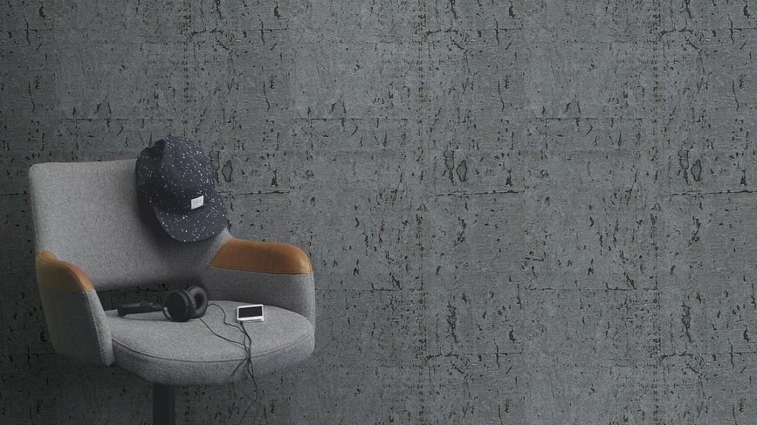 Rasch Textil 213651 Naturalis Kork Silvergrey - tapeta korkowa