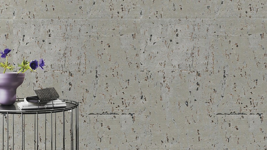 Rasch Textil 213651 Naturalis Kork Silvergrey - tapeta korkowa