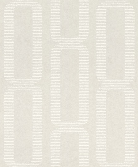 Rasch Textil 301839 Linen House Cube Snow White - tapeta geometryczna