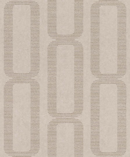 Rasch Textil 301853 Linen House Cube Beige - tapeta geometryczna