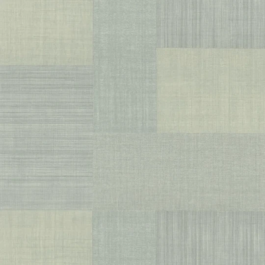 Casamance 76321324 Casa Azul Mestizo Amande Douce - tapeta geometryczna imitująca naturalne materiały