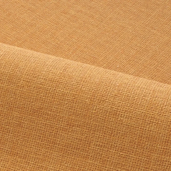 Casamance 76333160 Casa Azul Lienzo Curry - tapeta imitująca jutę