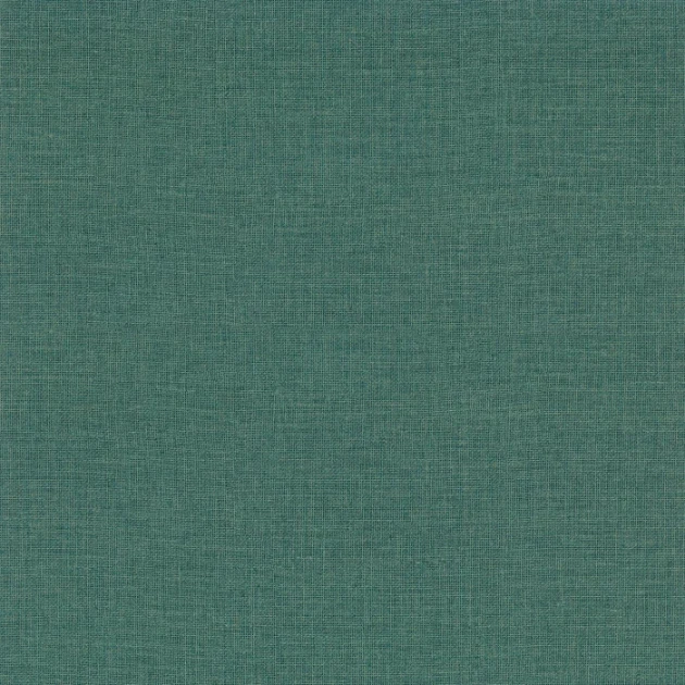 Casamance 76333976 Casa Azul Lienzo Emeraude - tapeta imitująca jutę