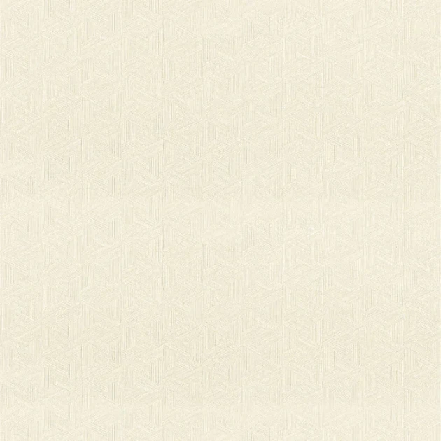 Casamance 76480100 Nature Precieuse Lindu Ivoire - naturalna tapeta geometryczna inspirowana liśćmi bananowca