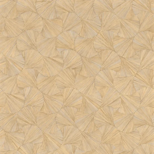 Casamance 75322242 Nature Precieuse Lombok Paille - tapeta w liście