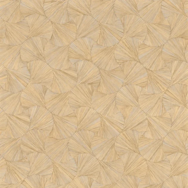 Casamance 75322242 Nature Precieuse Lombok Paille - tapeta w liście