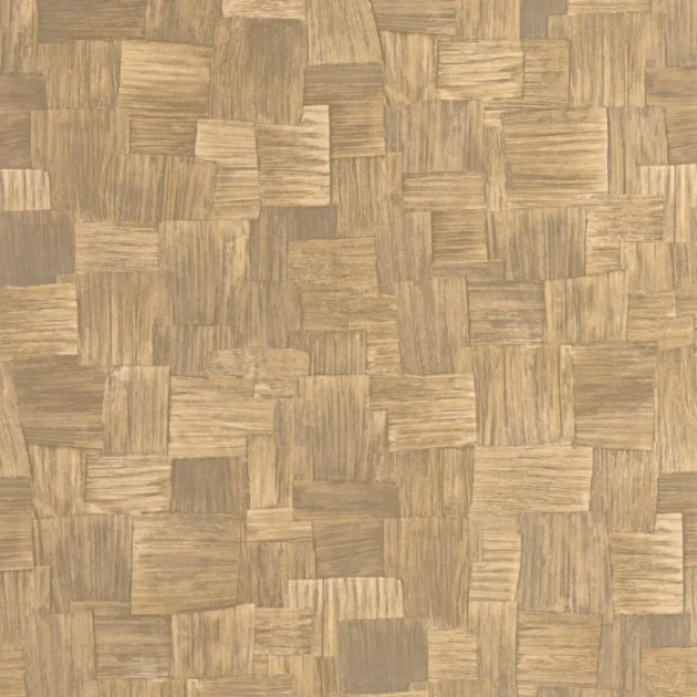 Casadeco 89741762 Babylone Dura Beige Raphia - tapeta ze splotem