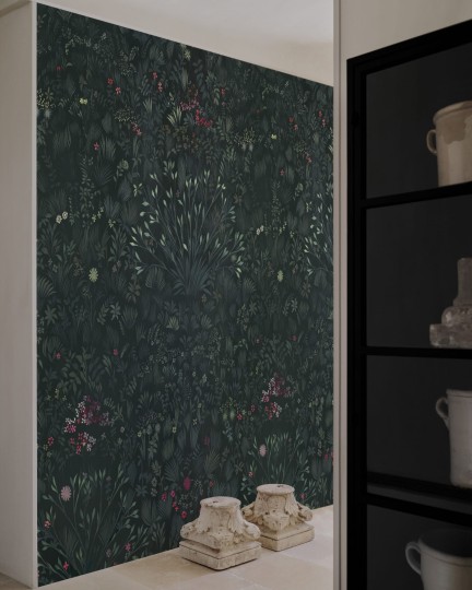 Wall & Deco Contemporary 2024 WDDE2401 Delight - mural roślinna łąka