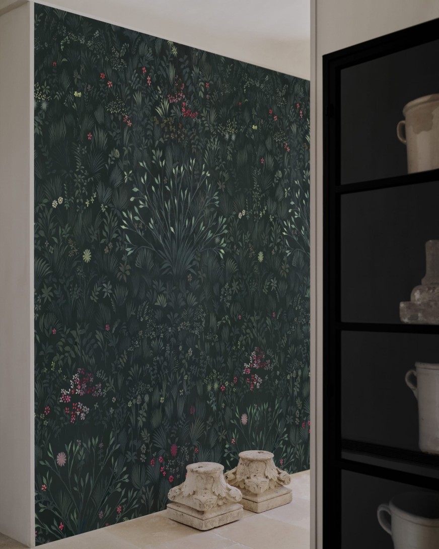 Wall & Deco Contemporary 2024 WDDE2402 Delight - mural roślinna łąka