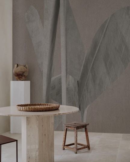 Wall & Deco Contemporary 2024 WDPO2401 Poetico - mural liść w wersji maksi