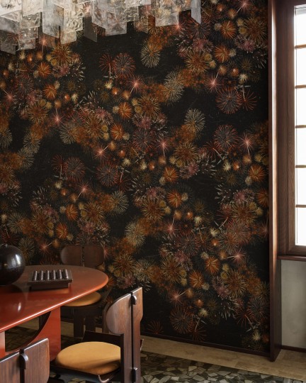 Wall & Deco Contemporary 2024 WDFI2402 Fires - mural fajerwerki