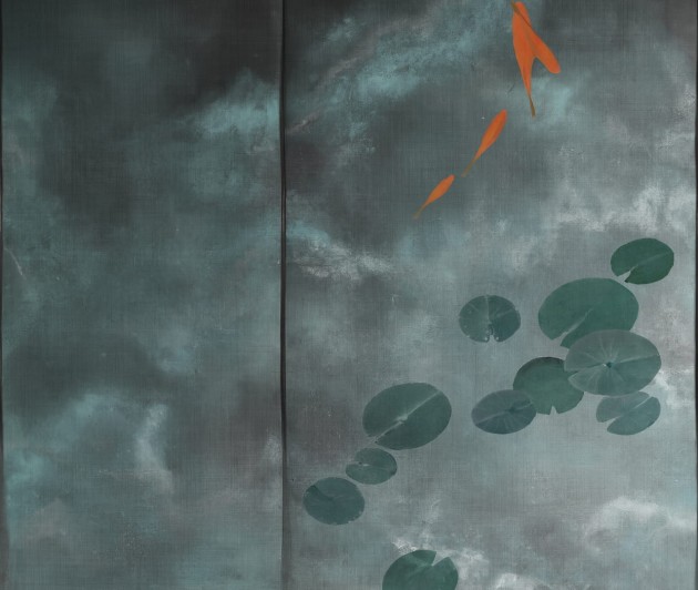 Wall & Deco Contemporary 2024 WDGI2402 Giverny - mural jezioro