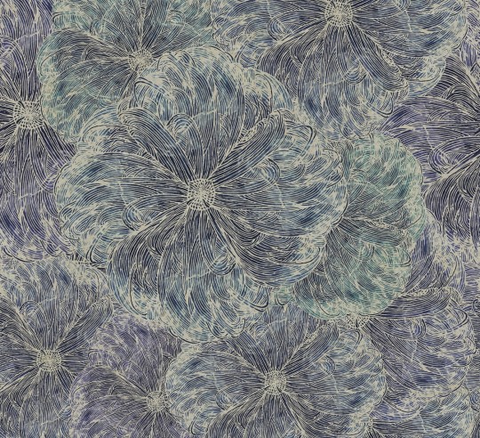 Wall & Deco Contemporary 2024 WDMC2401 Macro - mural kwiaty