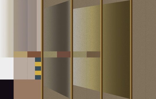 Wall & Deco Contemporary 2024 WDPH2401 Phases - mural abstrakcyjny geometryczny