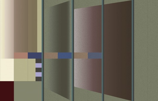 Wall & Deco Contemporary 2024 WDPH2402 Phases - mural abstrakcyjny geometryczny