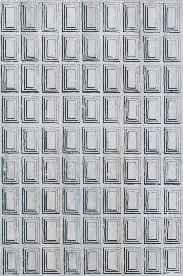 Wall & Deco Contemporary 2024 WDQU2401 Quadratura - mural imitujący panele dekoracyjne