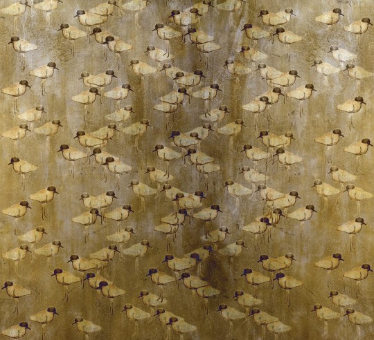 Wall & Deco Contemporary 2024 WDSG2401 Savanna Grace - mural w ptaki