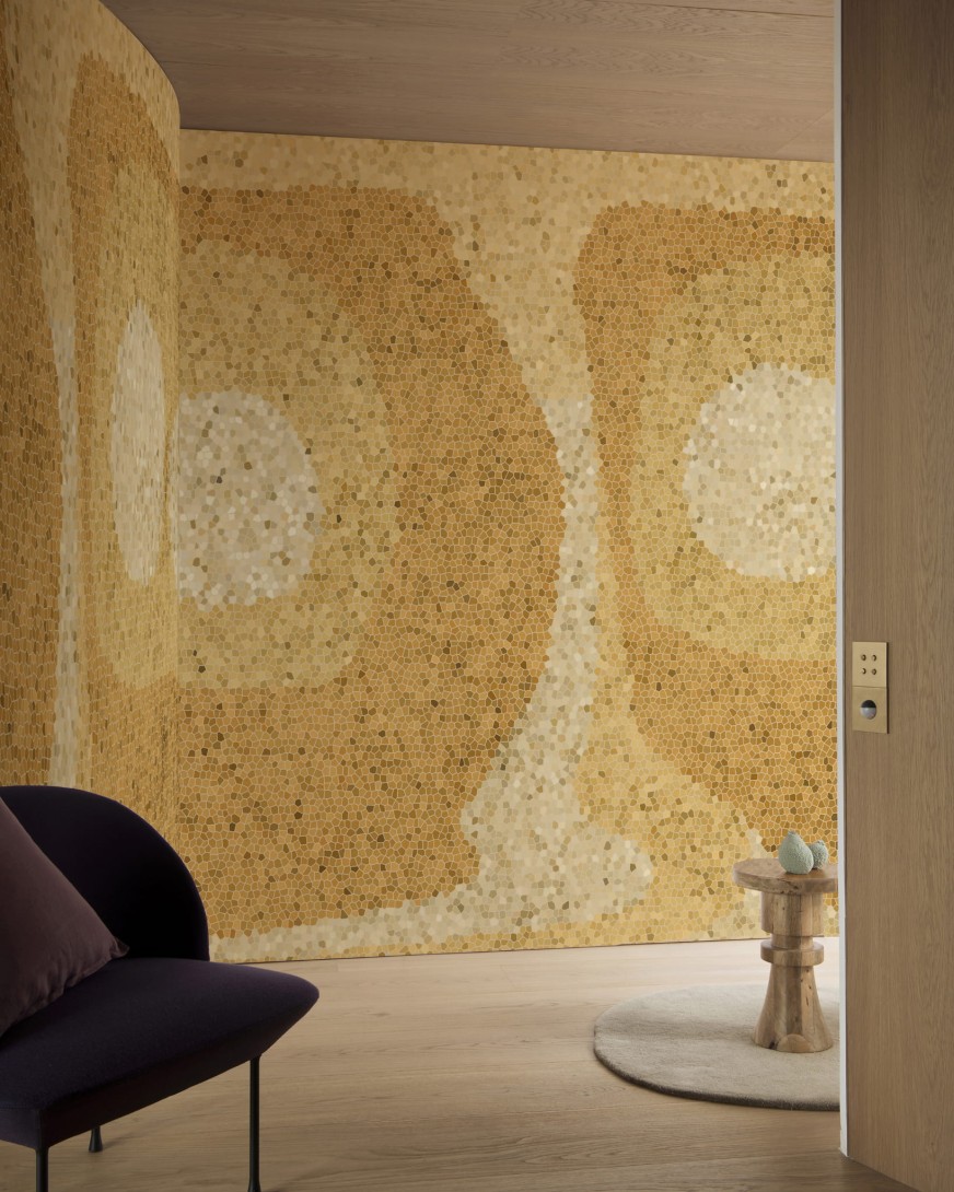 Wall & Deco Contemporary 2024 WDIM2401 In Movement - mural drobna mozaika tworząca abstrakcyjny wzór