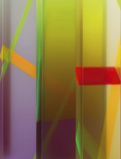 Wall & Deco Contemporary 2024 WDLS2401 Lightscape - mural z kolorowym abstrakcyjnym wzorem