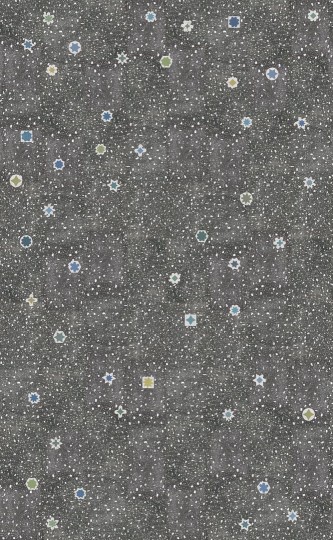 Wall & Deco Contemporary 2024 WDVN2401 Venice - mural geometryczny w gwiazdki i kropki