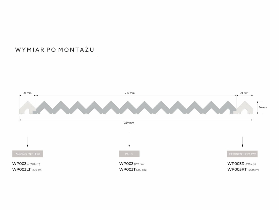 Panel ścienny Mardom Vivid WP003P 270 cm Premium