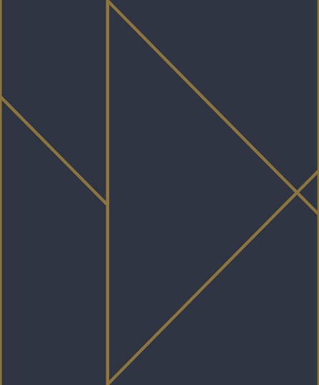 Casadeco 89906846 Alchimie Pure Bleu Marine - tapeta w metaliczne linie