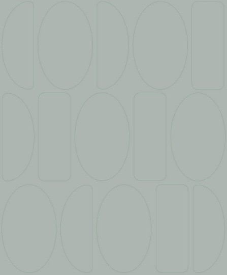 Casadeco 89926417 Alchimie Legerete Bleu Ciel - tapeta w geometryczne zaokrąglone kształty